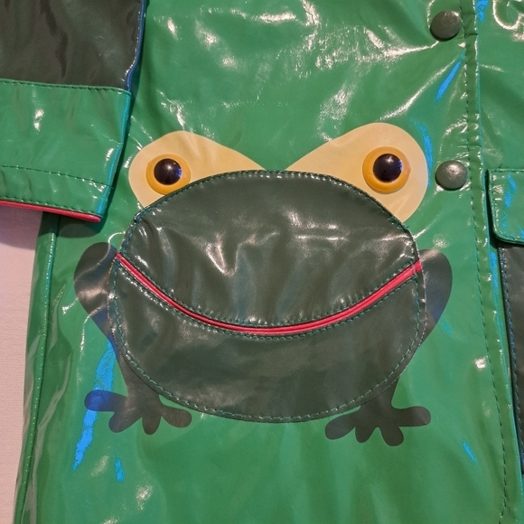 Kidorable Frog Raincoat size 2T - Picture 2 of 4